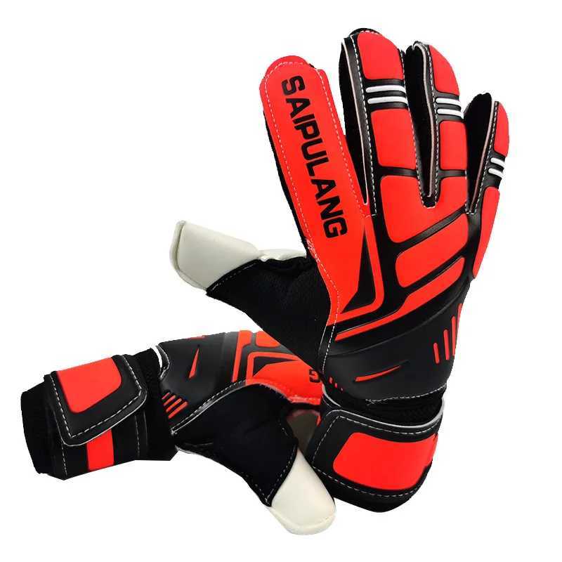 Football Training Goalkeeper Gloves with Figer Guard Latex Wear-proof Anti-slip Hand Protective Gloves Profional Goalie GloveXJ241023