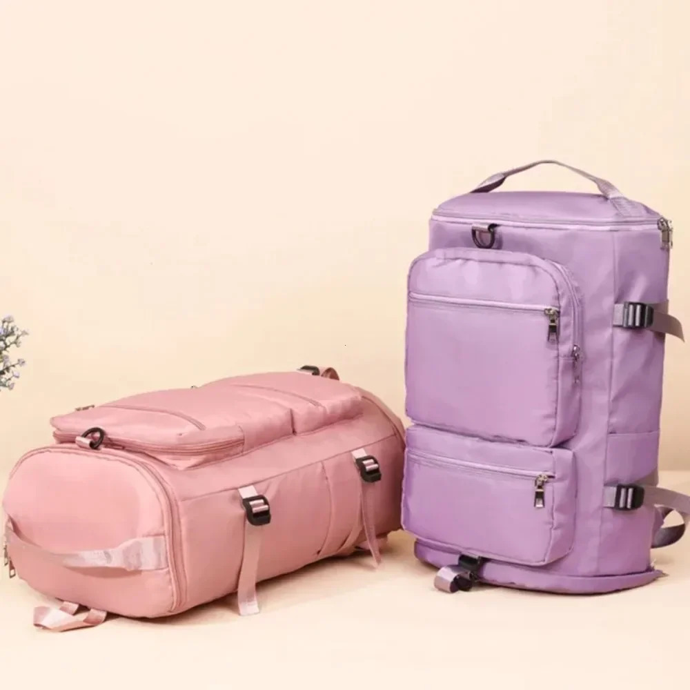 Womens Large Travel Backpack Waterproof Fashion Leisure Day Bag with Backpack Womens Sports Yoga Bag 241023