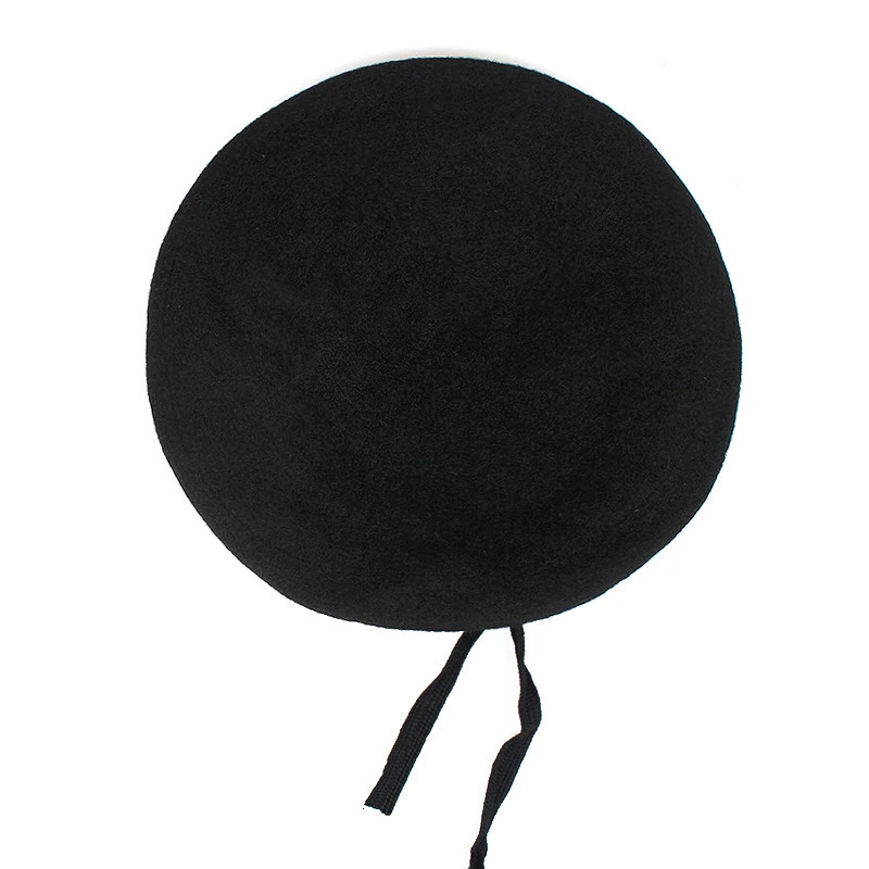 Unisex Solid Color Beret Men Women Painters Hats Autumn Winter Warm Berets Flat Caps y241010