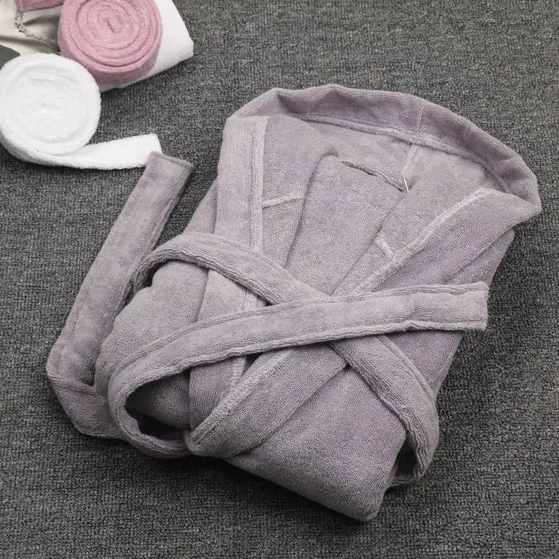 Mens Hoodie Mens Cotton Bridesmaid Long Sleeve Couple Mens Kimono Robe Plush Shawl Warm Mens Bathroom Coat Autumn W241023