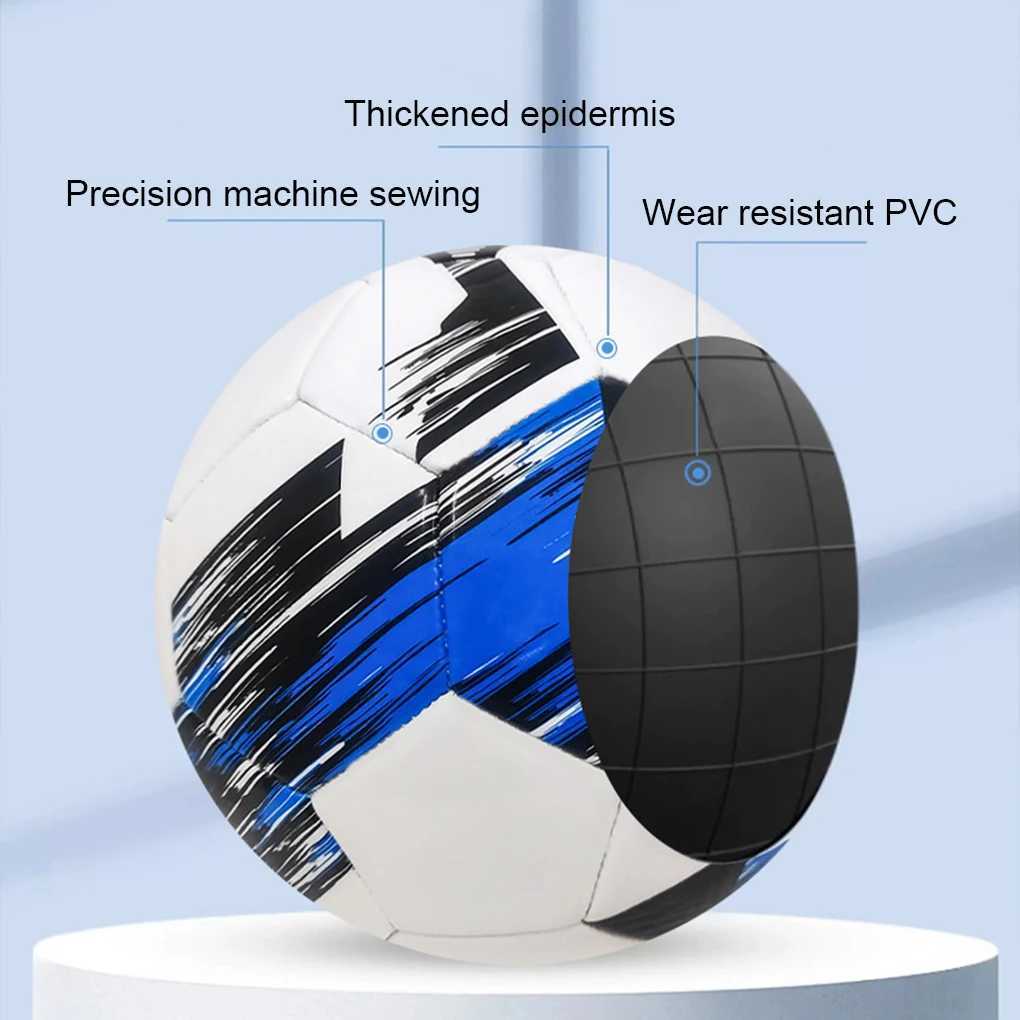 Profional Football Official Size 5 World Football Seamss Wearproof Anti-Slip Outdoor Match Game Football TrainingXJ241023