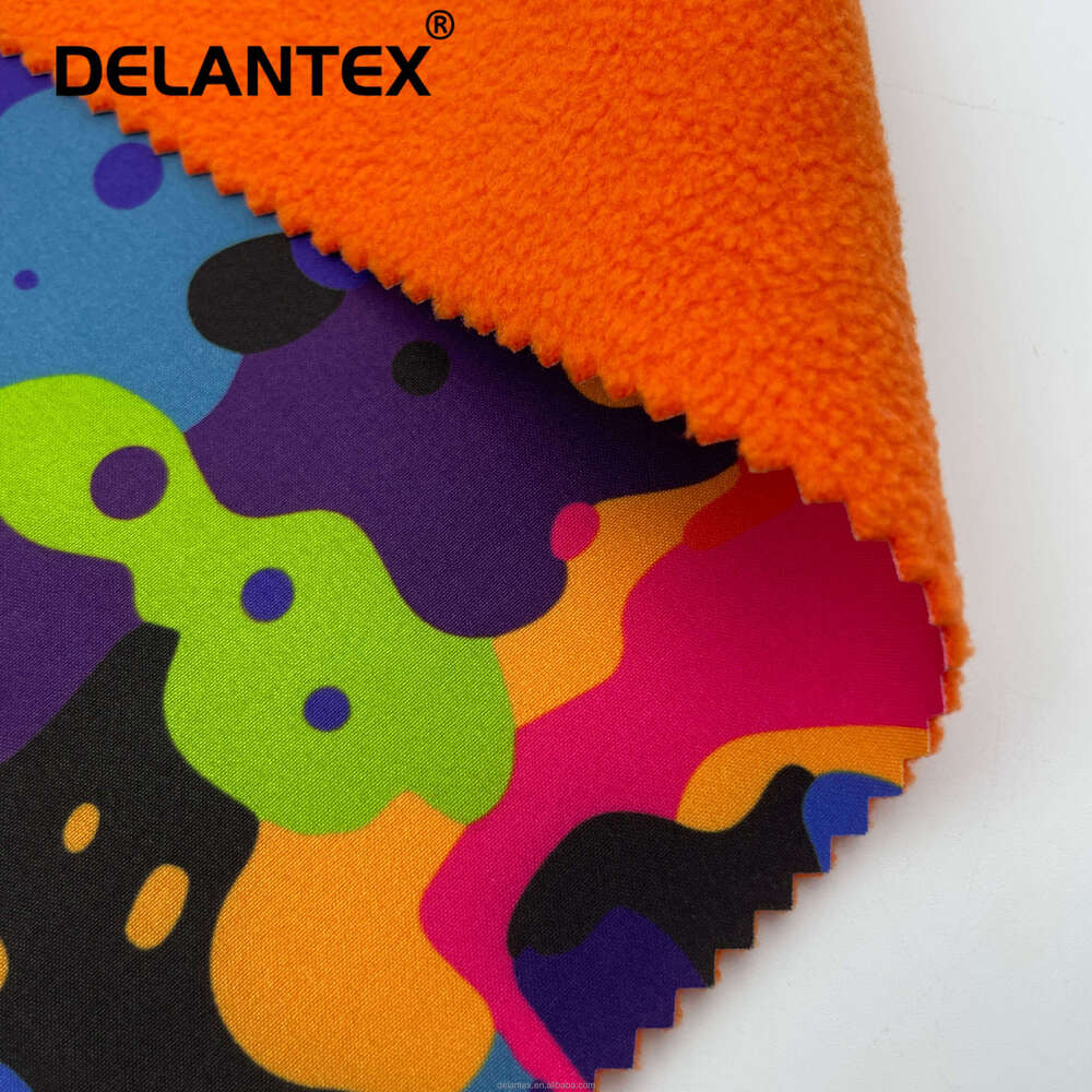 softshell fabric children print Digital Printing Fabric Factory Direct 4 Way Stretchable Softshell 20000