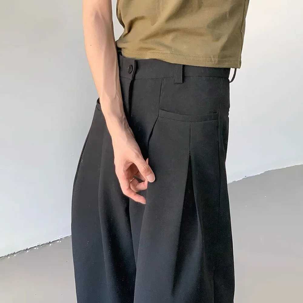 Mens Casual Suit Pants Business Commuting Trousers Autumn Breathable Versatile Simple Daily Wide-Leg Pants MenS Clothing 2024X241023