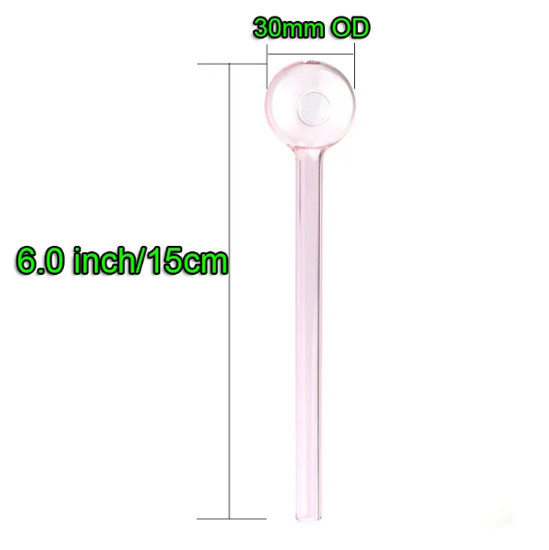 Durable Pyrex Glass S6000 Bubbler with Comfortable Grip & Efficient Water Filtration #S6000