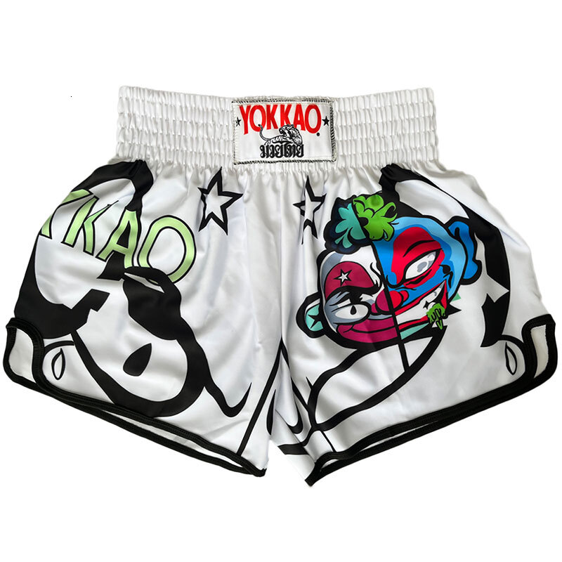 3D Printed Mens Sports Training Shorts MMA Fighting Shorts