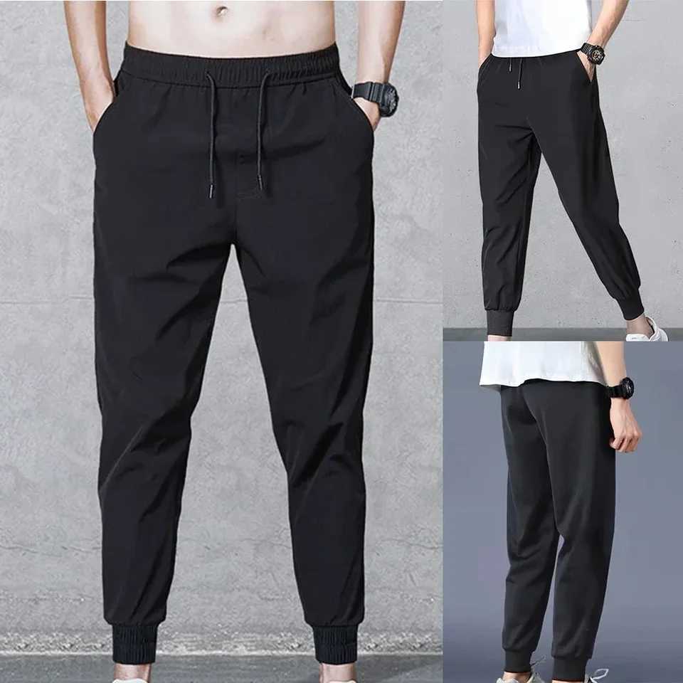 Elevate Your Casual Look With Mens Casual Streetwear Jogger Cargo Drstring Pants Sweatpants Sports Trousers (XL 4XL)X241023