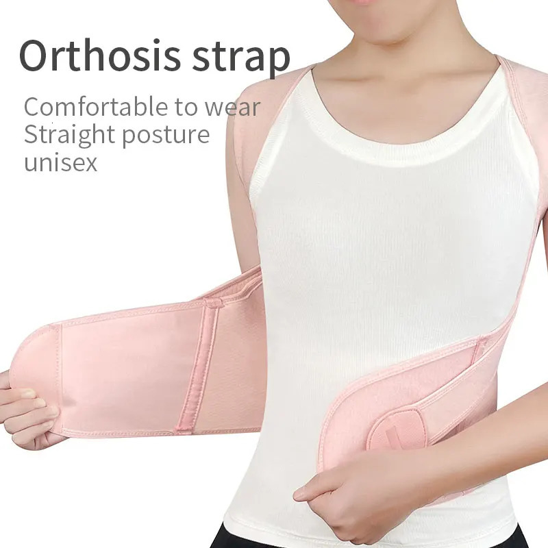 Back Posture Correction Belt Hunchback Corrector Adult Men and Women Sitting Posture Correction Belt Shoulder Straight Back 241023