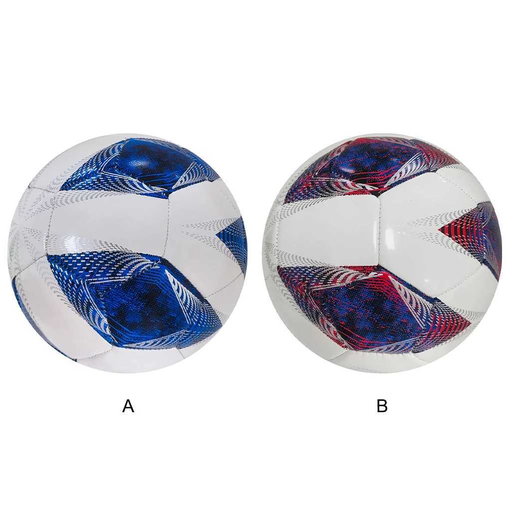 Official Size Soccer Ball For Smooth Handling And Control Size 5 Soccer Ball Football Training Match White RedXJ241023