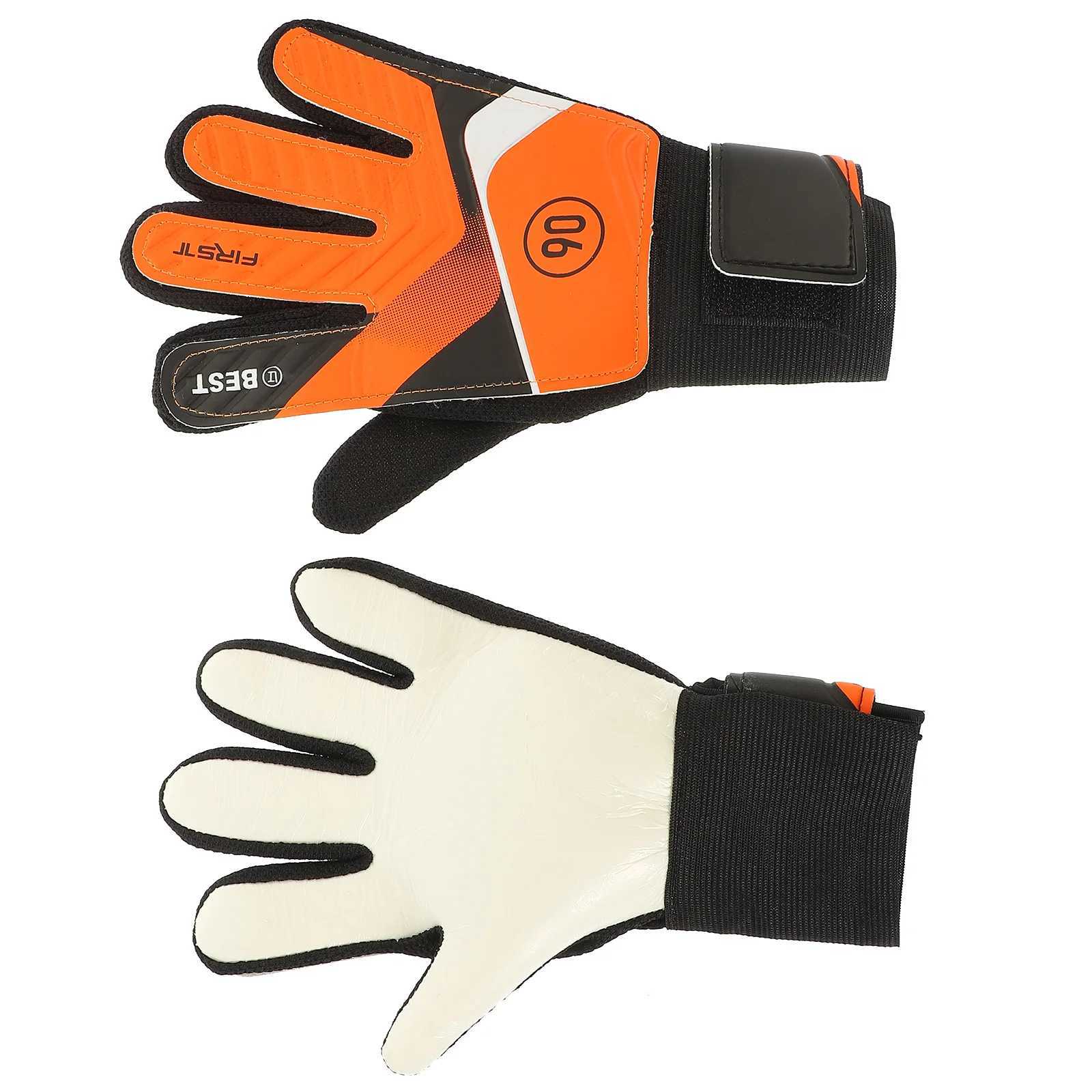 Football Goalkeeper Gloves Latex Anti-collision (green #5) Supply Profional Sports Soccer Pu ulsion Match Anti-slide BoyXJ241023