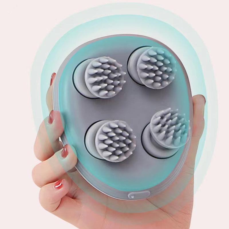 New head massager electric silicone scalp massager portable home USB mini electric dragon claw hand