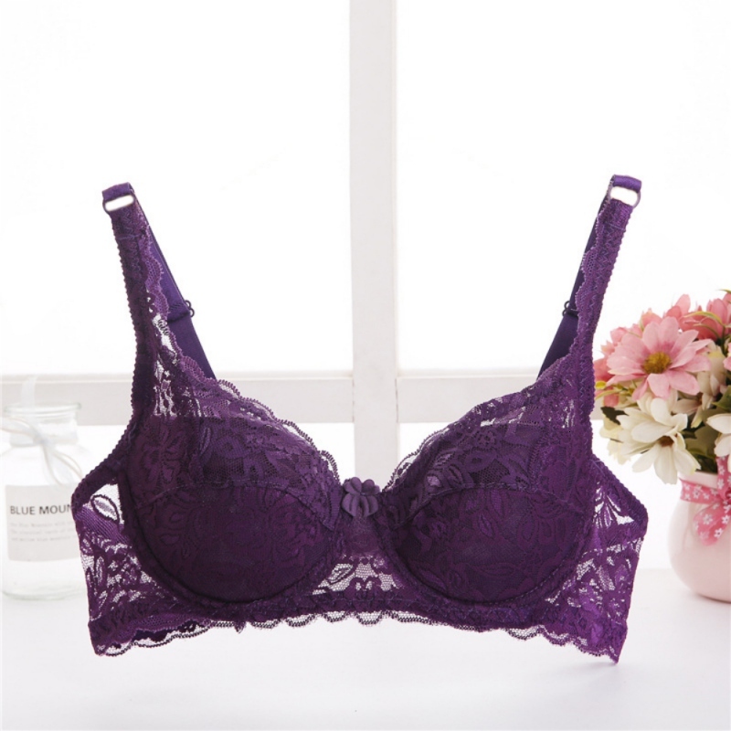 2025 New designer women s bra French solid trend color underwear push underwear cup bra B B