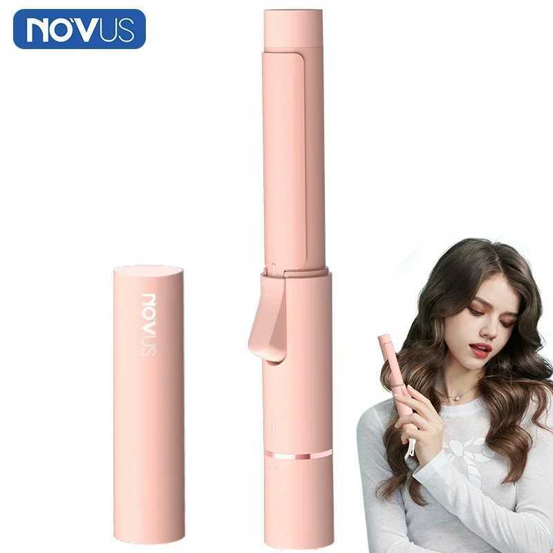 New Arrival NOVUS Curler 25MM Portable Electric Mini Curler Quick Small Ceramic Luni Curler Z241022