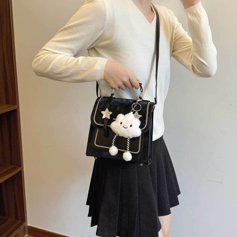 2025 Designer Leisure large capacity 3 crossbody bag 2024 autumn new item niche design simple backpack free shipping