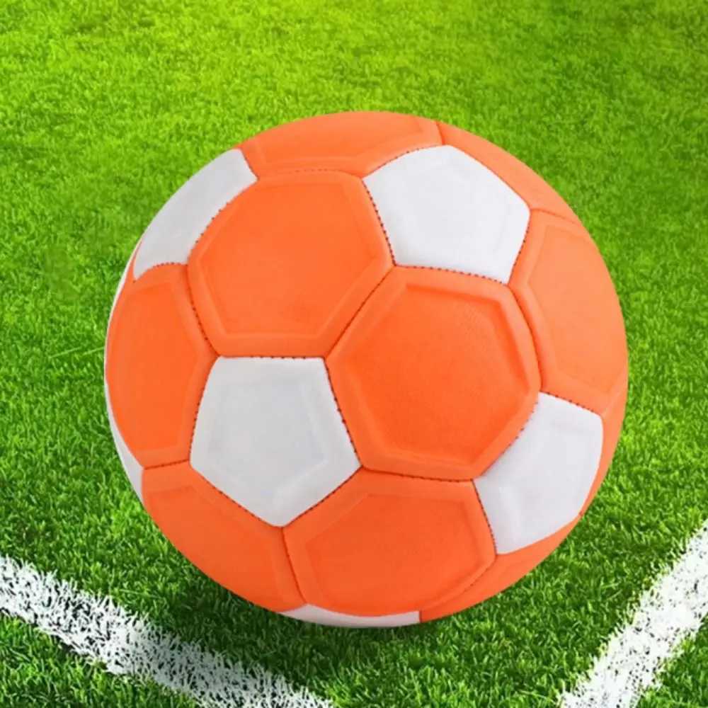 Recreational Size 3/4/5 Curve Soccer Ball Curve Lines Recreational Youth Football Game Gift Orange Match Football Outdoor MatchXJ241023
