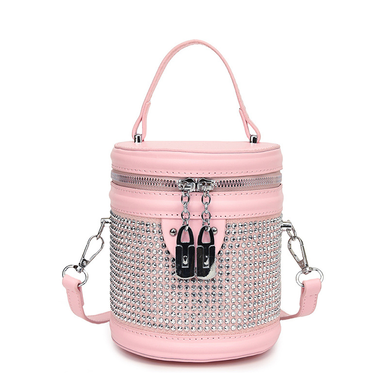 free shipping new designer tote handbag Bucket mobile phone ladies shoulder cylindrical bag