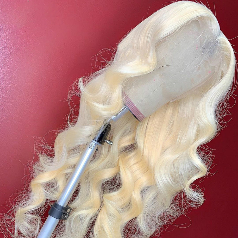 New wig fashion long curly hair golden big wave chemical fiber female headpiece