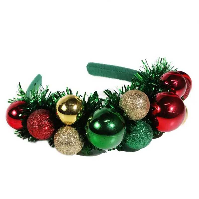 Supplies Decoration Gift Christmas Spotlight Ball Headband Christmas Headband Small Gift Decoration Childrens HolidayX241022
