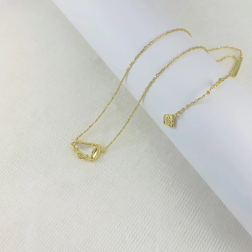 White MOP Cheer Pendant Necklace | Unique Women's Fashion Jewelry Gifts 4 466d3