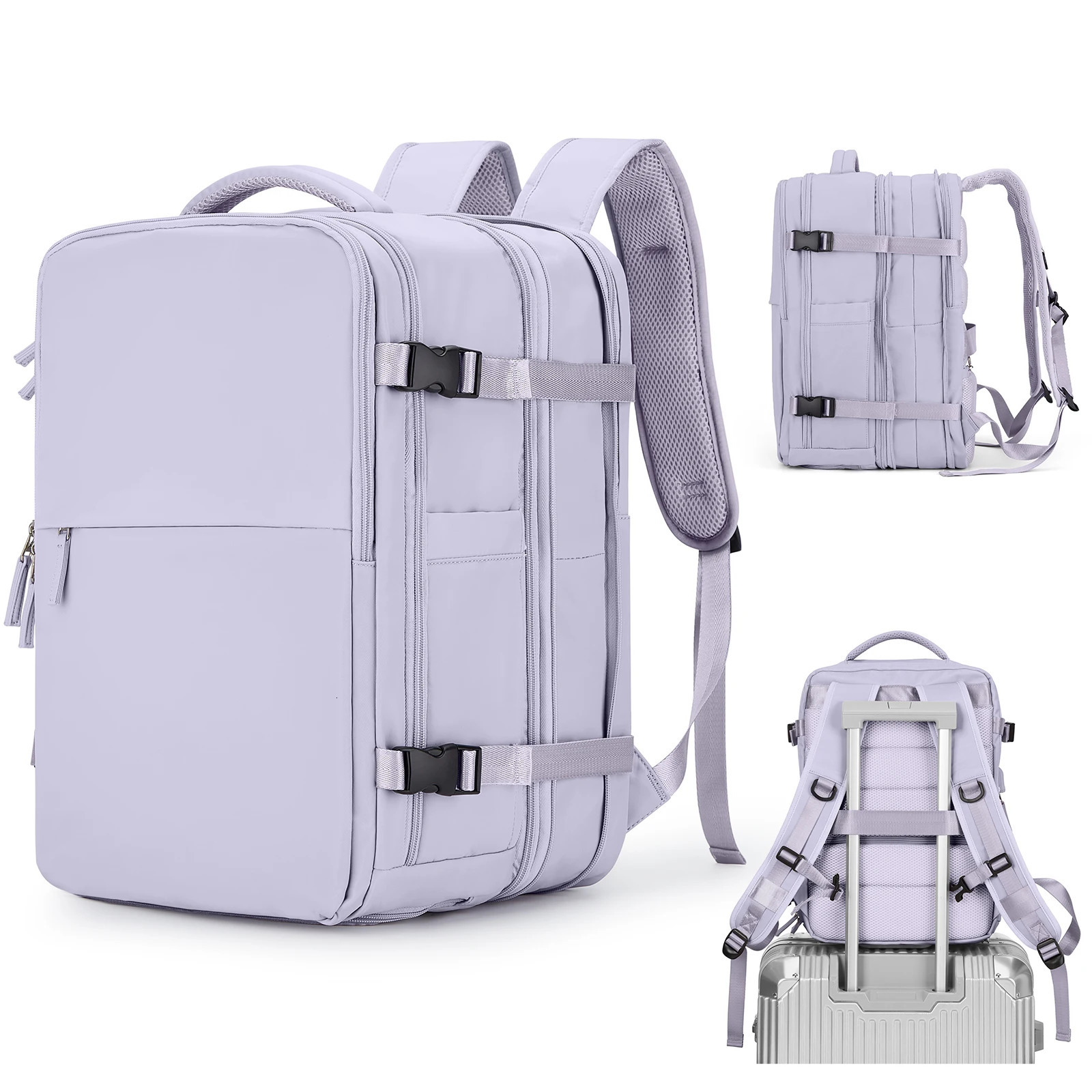 Large Laptop Backpack Expandable Flight Approved Backpack for Women Weekender Carry on Backpack Hiking Backpack 241023