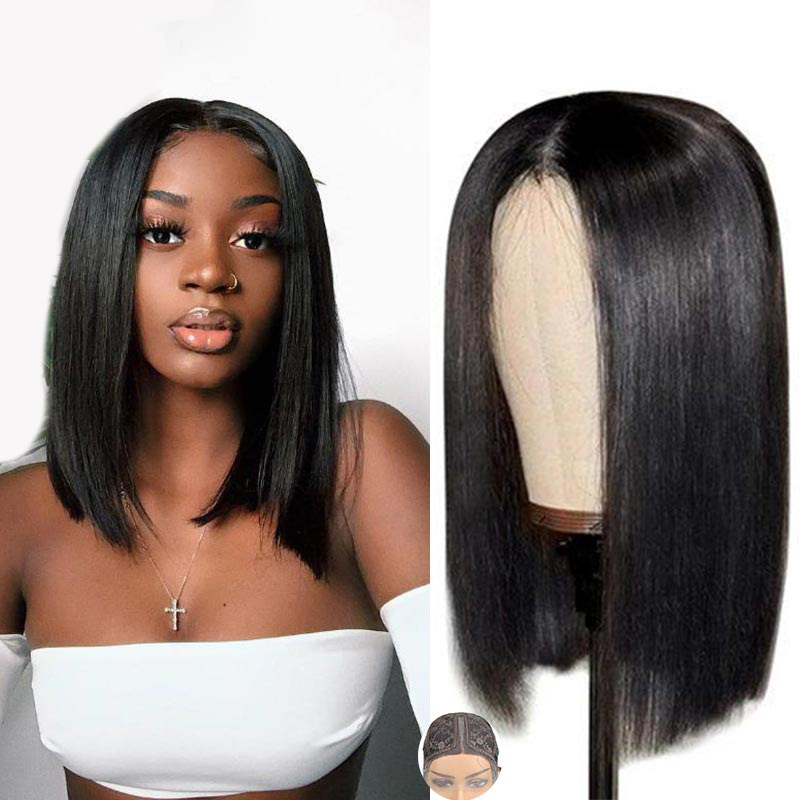 Wigs for women African black Straight Bob Wig European and American fashion medium length new arrival