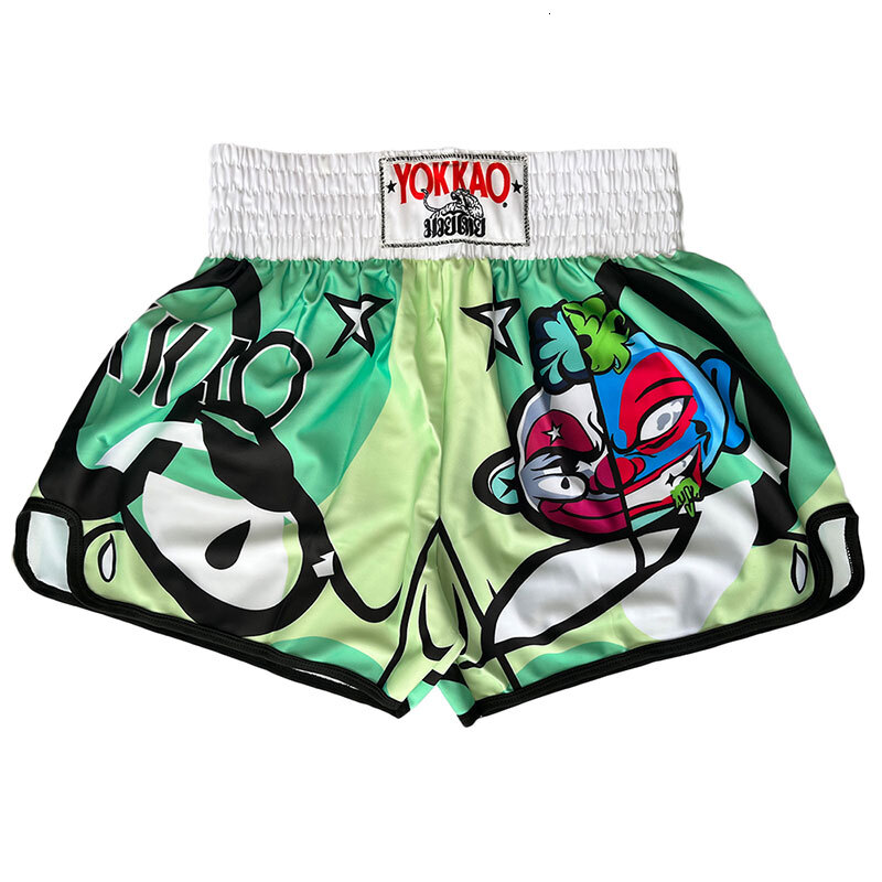 3D Printed Mens Sports Training Shorts MMA Fighting Shorts