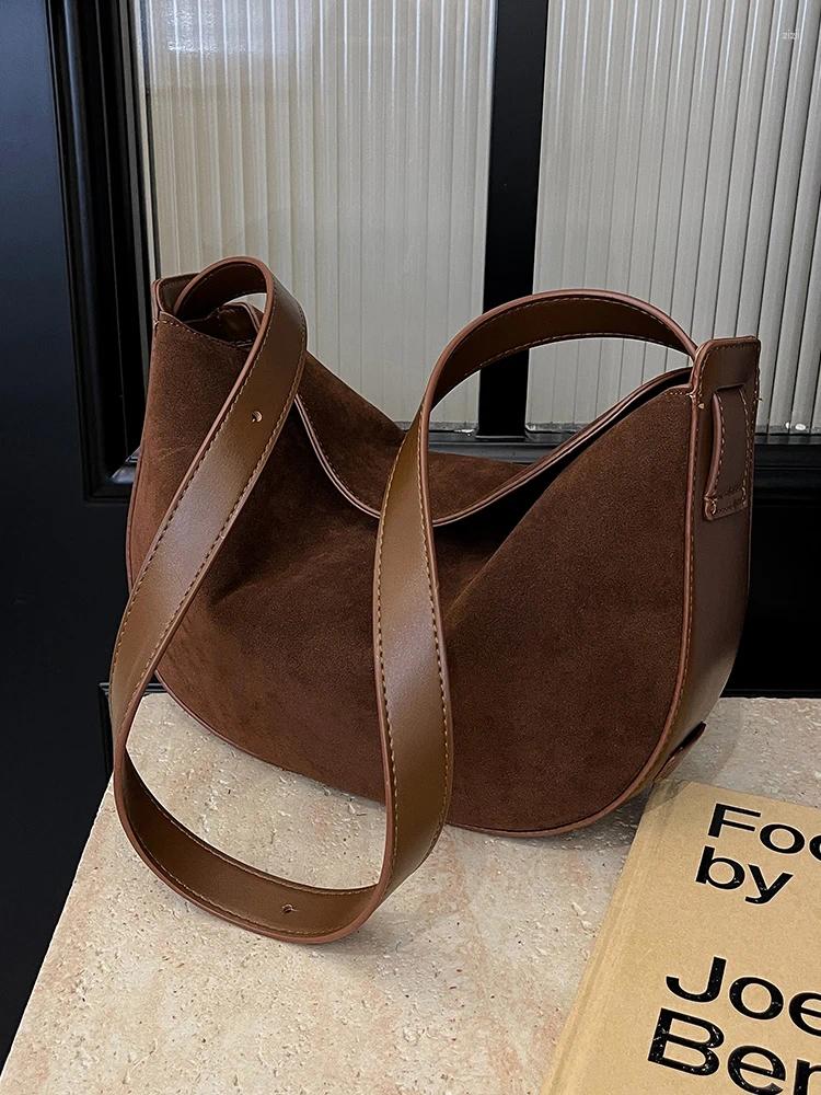 Totes Lizzytsu Vintage Red Hobos Shoulder Bag Women Korean Casual Crossbody Streetwear Design Handbags Easymatch Tote