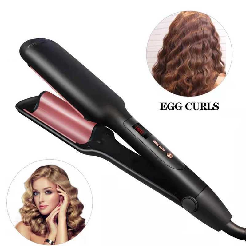 Professional perm iron ceramic hair crimping tool curling iron corn perm flat iron hair styling tool M241022