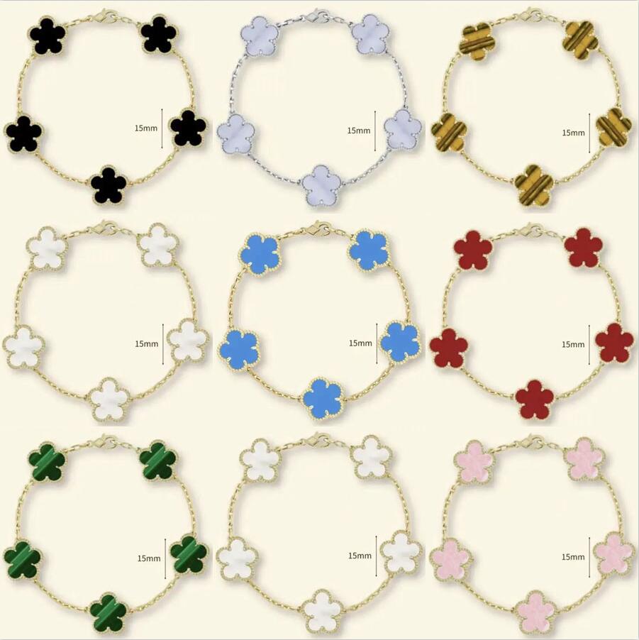 Bracelets Jewlery Clover For Women Stainless Steel Custom Made Leaf E Designer Bracelet Jewelry Fashion Bracelet Tb339 53E2 532