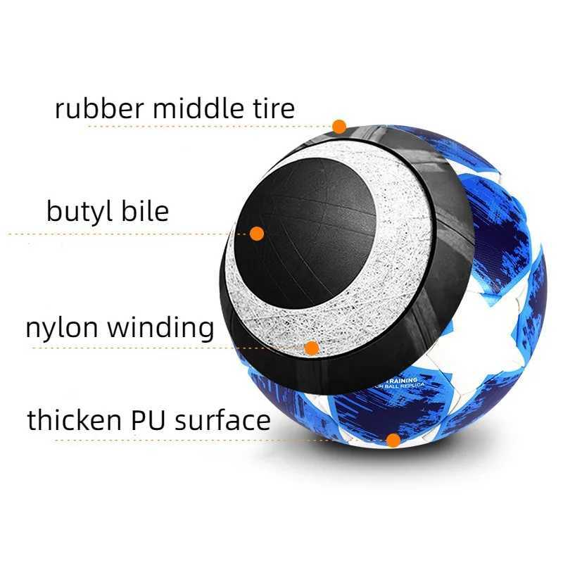 Official Size 5 Adults Use Soccer PU Machine-stitching Explosion Proof Kicking Resistant Football Indoor Ourdoor Training BallXJ241023