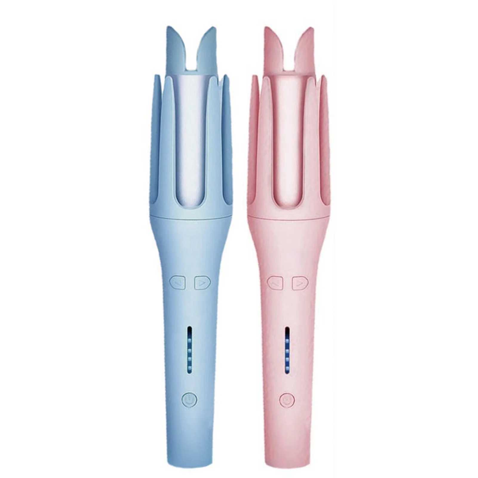New Arrival Rotating electric curling iron with adjustable temperature control for long short and thick hair Z241022