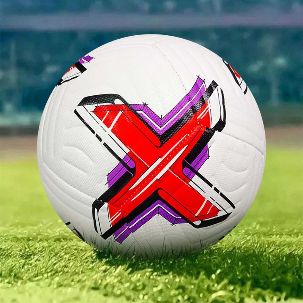 New PU ather Machine-Stitched Football Soccer Balls Official Size 5 Wearproof Anti-Slip ague Match Training BallsXJ241023