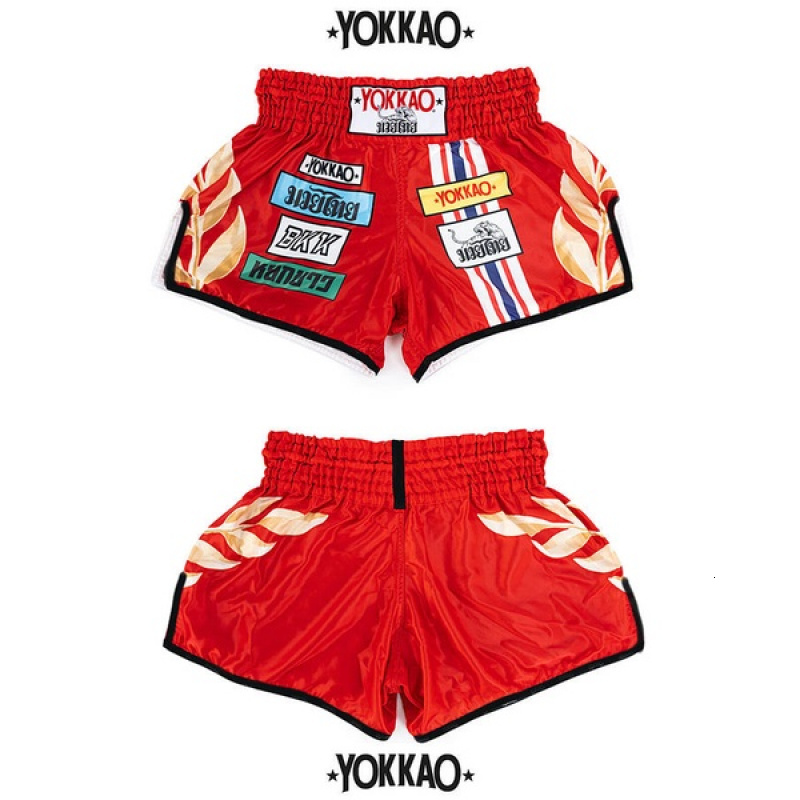 EVERBOUT Muay Thai Boxing Men Women Sanda Shorts Running Sports Fitness Children Fashion Printed