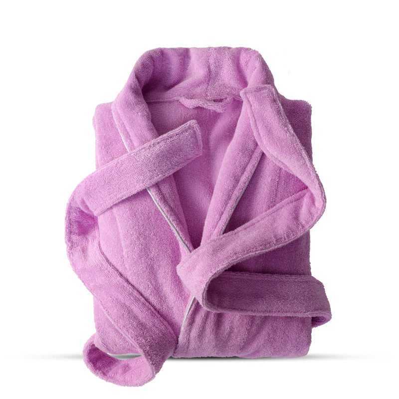 100% pure cotton towel suitable for couples soft long bath towel mens evening dress womens evening dress casual home bathroom thick hotel robe W241023