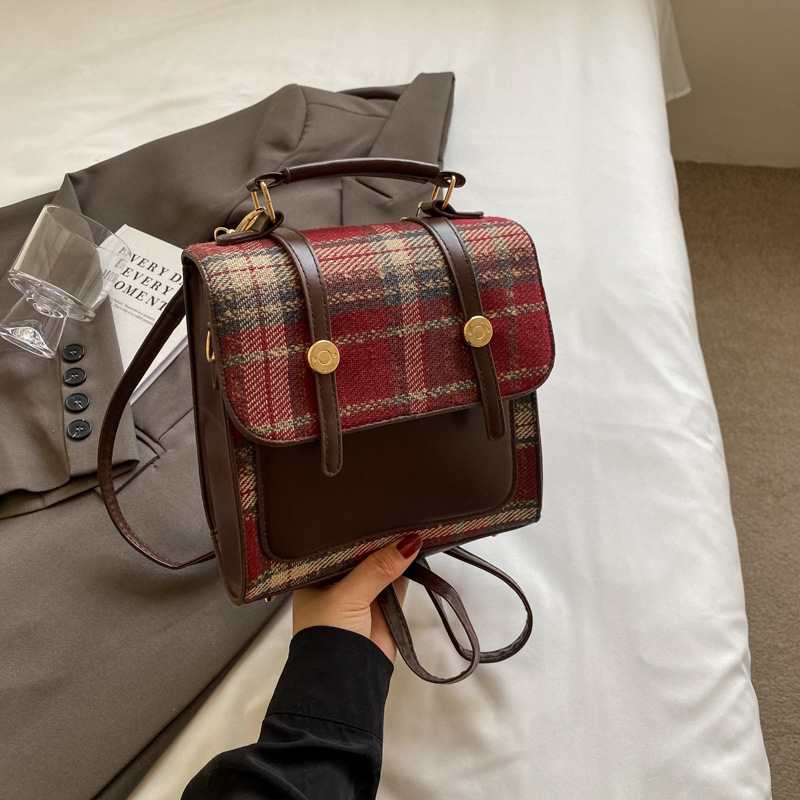 2025 Designer Handbag New 3 2024 Student Large Capacity Travel Simple Leisure Backpack