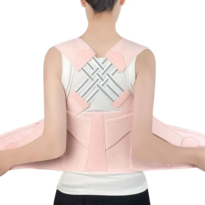Back Posture Correction Belt Hunchback Corrector Adult Men and Women Sitting Posture Correction Belt Shoulder Straight Back 241023