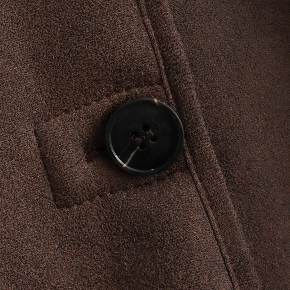 Zar * Spring/Summer New Women's Fur Integrated Loose And Thickened Double-Sided Jacket
