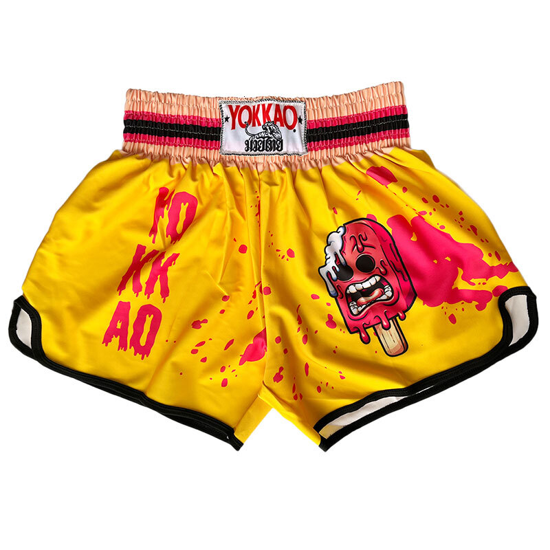 3D Printed Mens Sports Training Shorts MMA Fighting Shorts