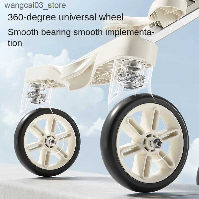 Strollers# Walking Baby Strollers Folding Lightweight Handheld Two-way Portable Newborn Baby Stroller can be Boarding 0-3 Years Old L240910