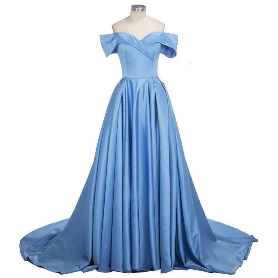 Split Prom Selg Hot Dresses 20222 A E Off Shoulder Ruffles Long Evening Gowns Robe De Soriee Custom Made Ba6777 vening