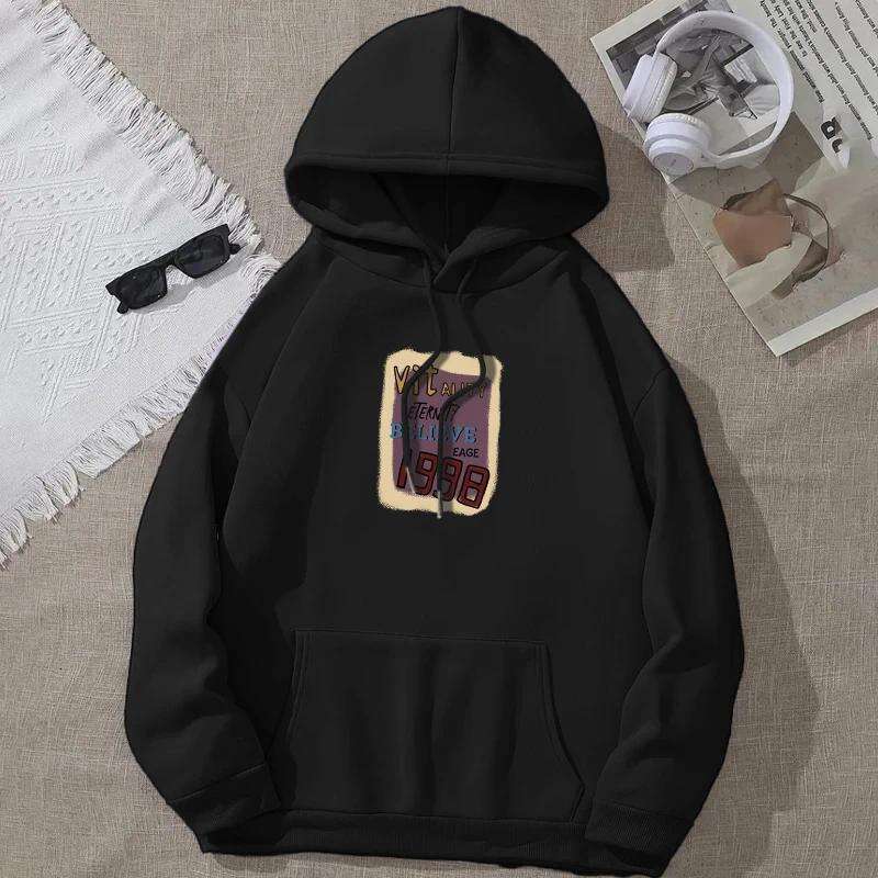High end Arrival New Women s Fashion Hoodie Sweatshirt with Letters Print for Autumn and Winter Fahion Sweathirt Letter