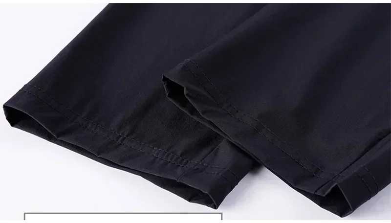 Casual Mens Jogging Pants 2024 Autumn Outdoor Sports Comfortable Breathable Waist Straight Pants Business All-match Suit PantsX241023