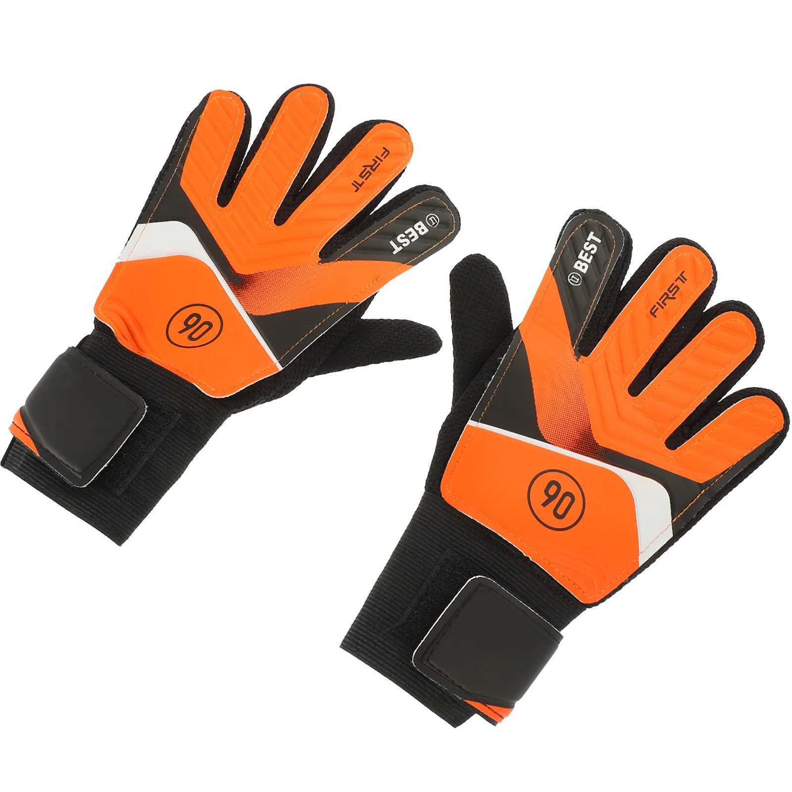 Football Goalkeeper Gloves Latex Anti-collision (green #5) Supply Profional Sports Soccer Pu ulsion Match Anti-slide BoyXJ241023