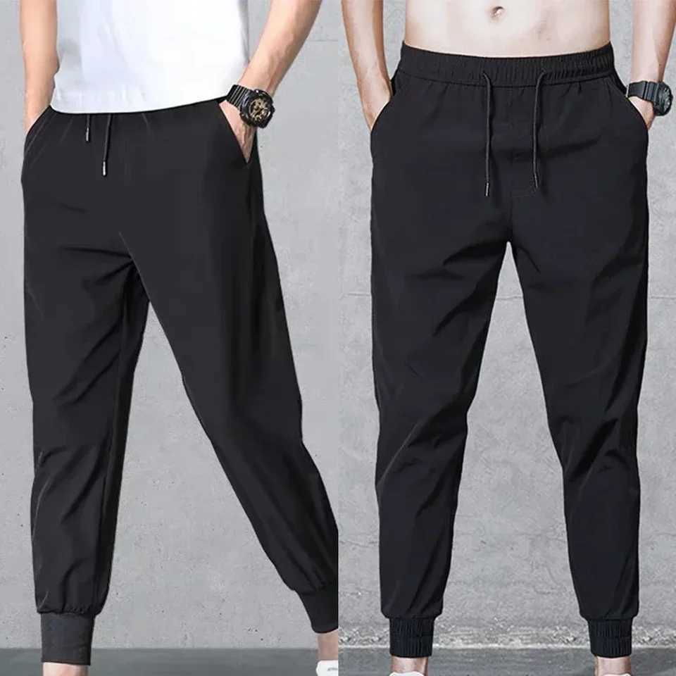 Elevate Your Casual Look With Mens Casual Streetwear Jogger Cargo Drstring Pants Sweatpants Sports Trousers (XL 4XL)X241023