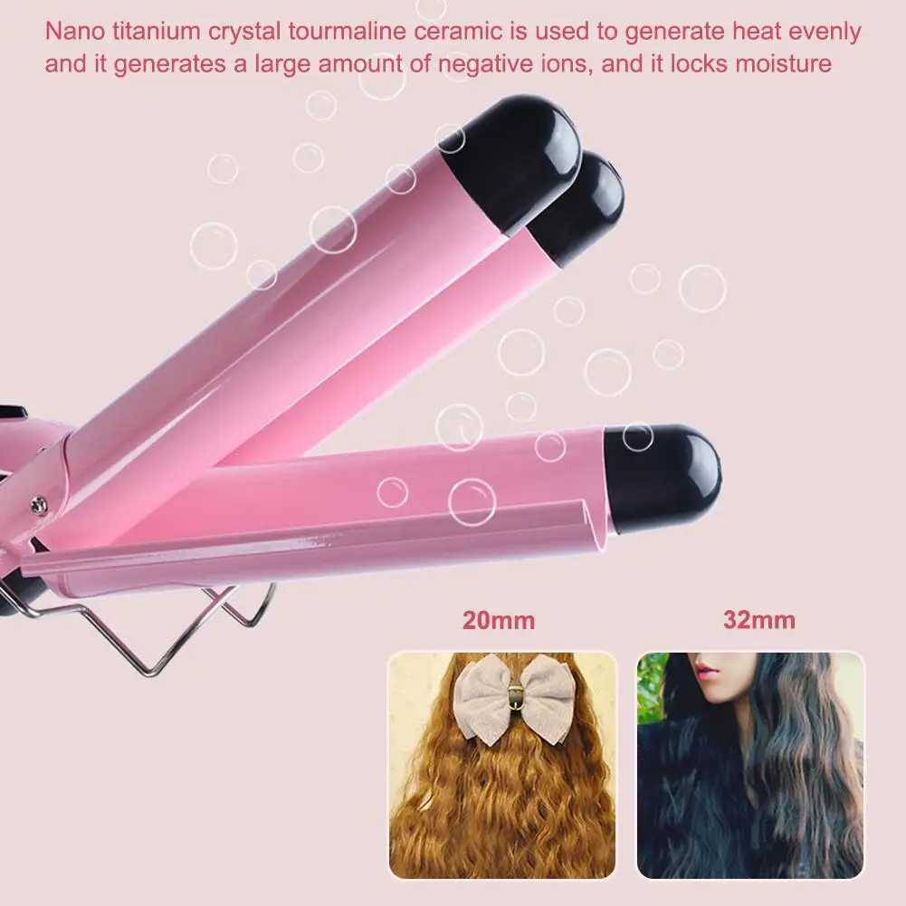 New Arrival 3 buckets of electric curlers irons automatic perm splicing ceramic curlers wavy curlers styling tools Z241022