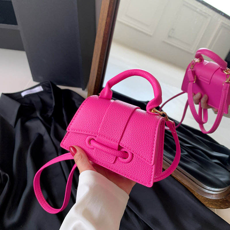 Designer Crossbody Bag: Solid Color Mini Square Handbag For Women (2024) New Free Delivery Designer Bag