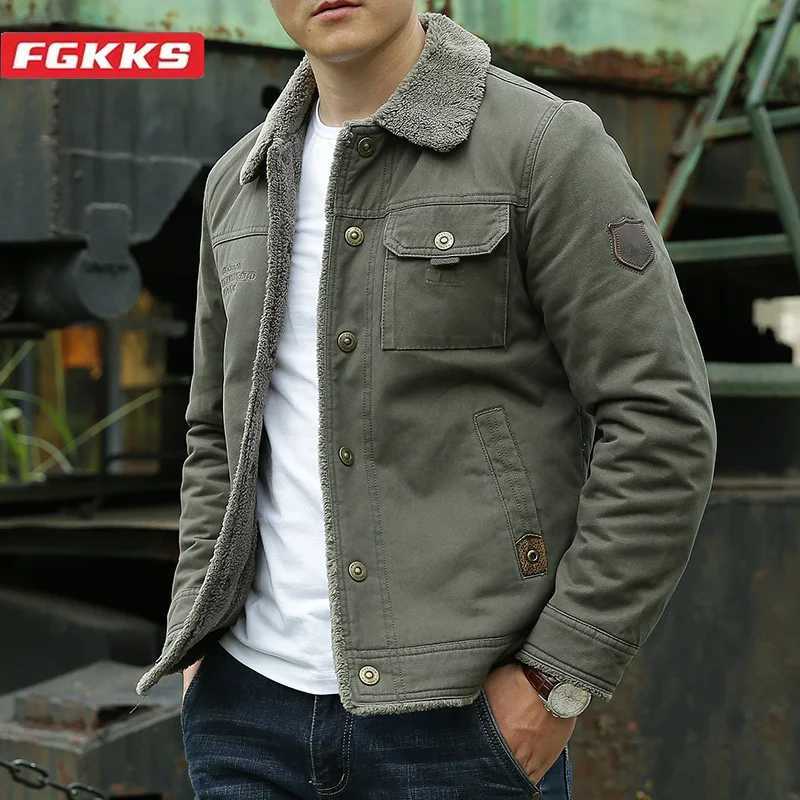 FGKKS 2024 Mens Casual Jacket Plus Flce Ultra Thin Fit Fashion Coat High Quality Design Mens T-shirt X241023