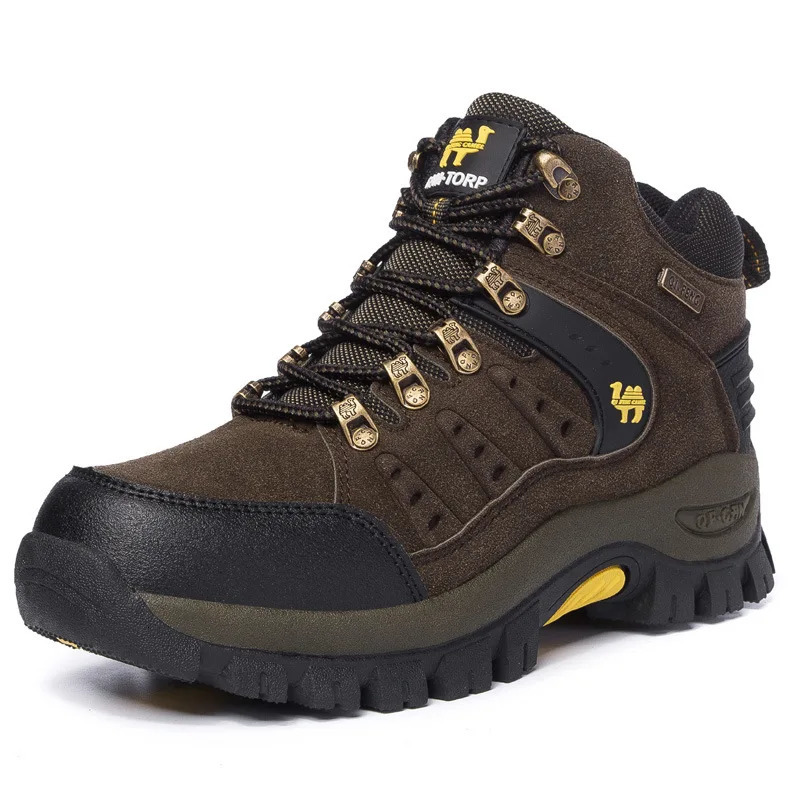 Outdoor Waterproof Mens Womens Spring And Autumn Hiking Wear-resistant Mountain Boots Hunting Sports Shoes 241021