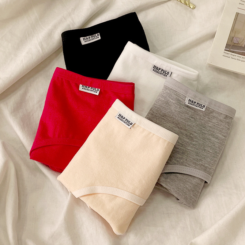 2025 New Designer Women s Solid Color Sports Underwear Soft Cotton Knitted Underwear fashion Elastic Underwear Women s Breathable Low Waist Underwear