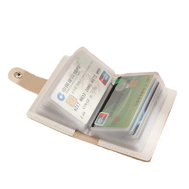 ID Cards Holders Anti Theft Card Bank Credit Bus Cards Cover Business Card Holder Coin Pouch Wallets Bag Organizer Purse XJ250624