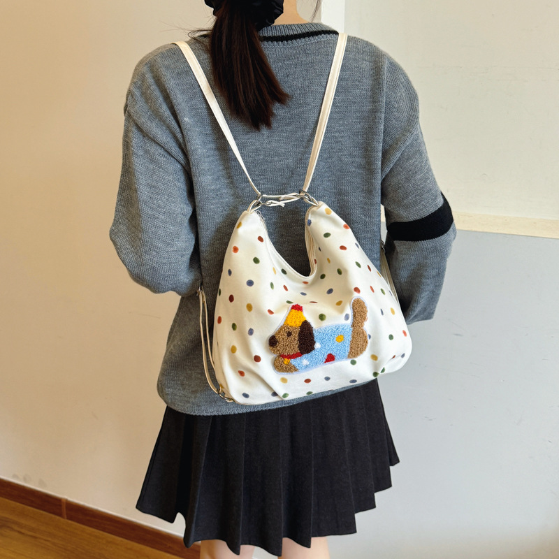 2025 Designer Popular New 3 2024 Large Capacity Casual Women's Backbag Single Shoulder Crossbody Bag